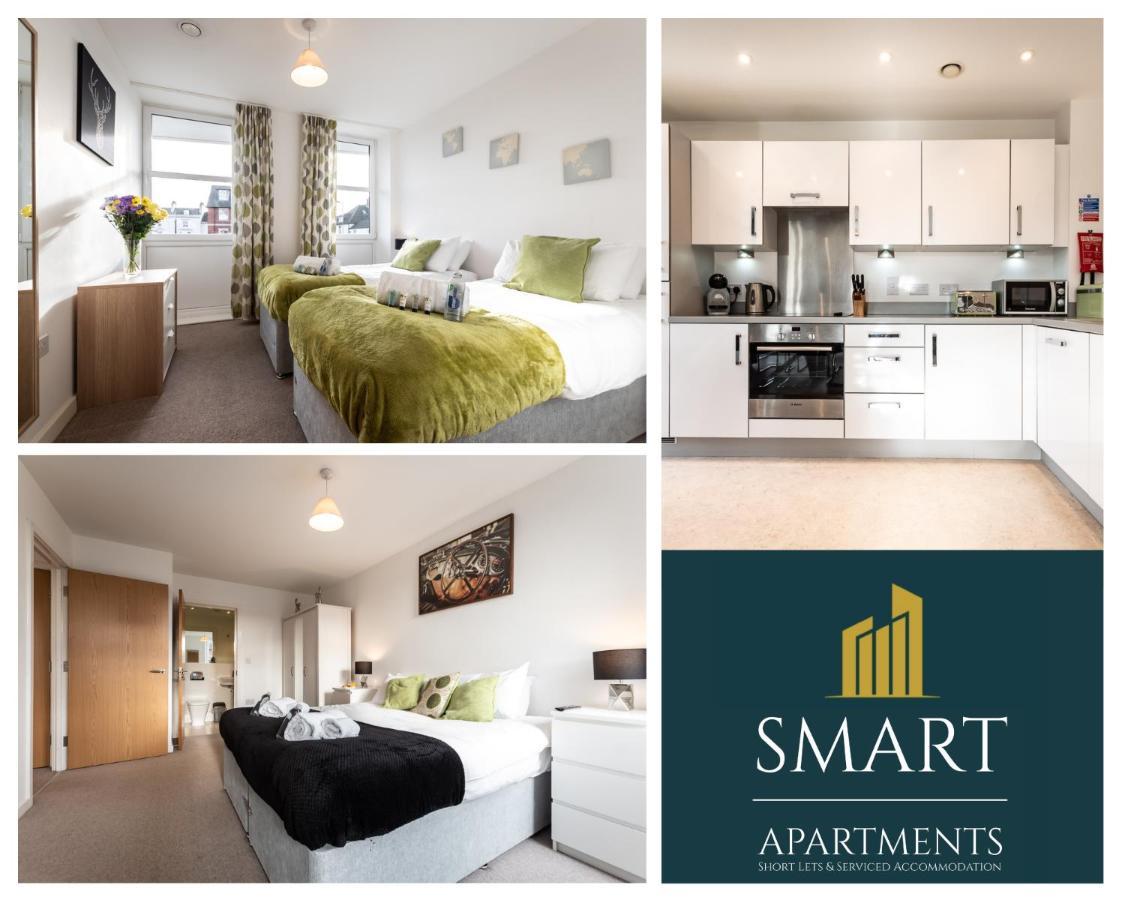 Spacious City Center Apartment By Smart Apartments Short Lets & Serviced Accommodation Apartment Southampton With Free Wifi Eksteriør billede