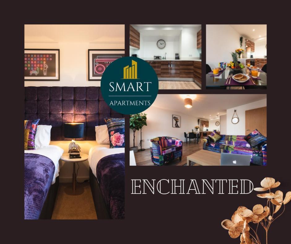 Spacious City Center Apartment By Smart Apartments Short Lets & Serviced Accommodation Apartment Southampton With Free Wifi Eksteriør billede