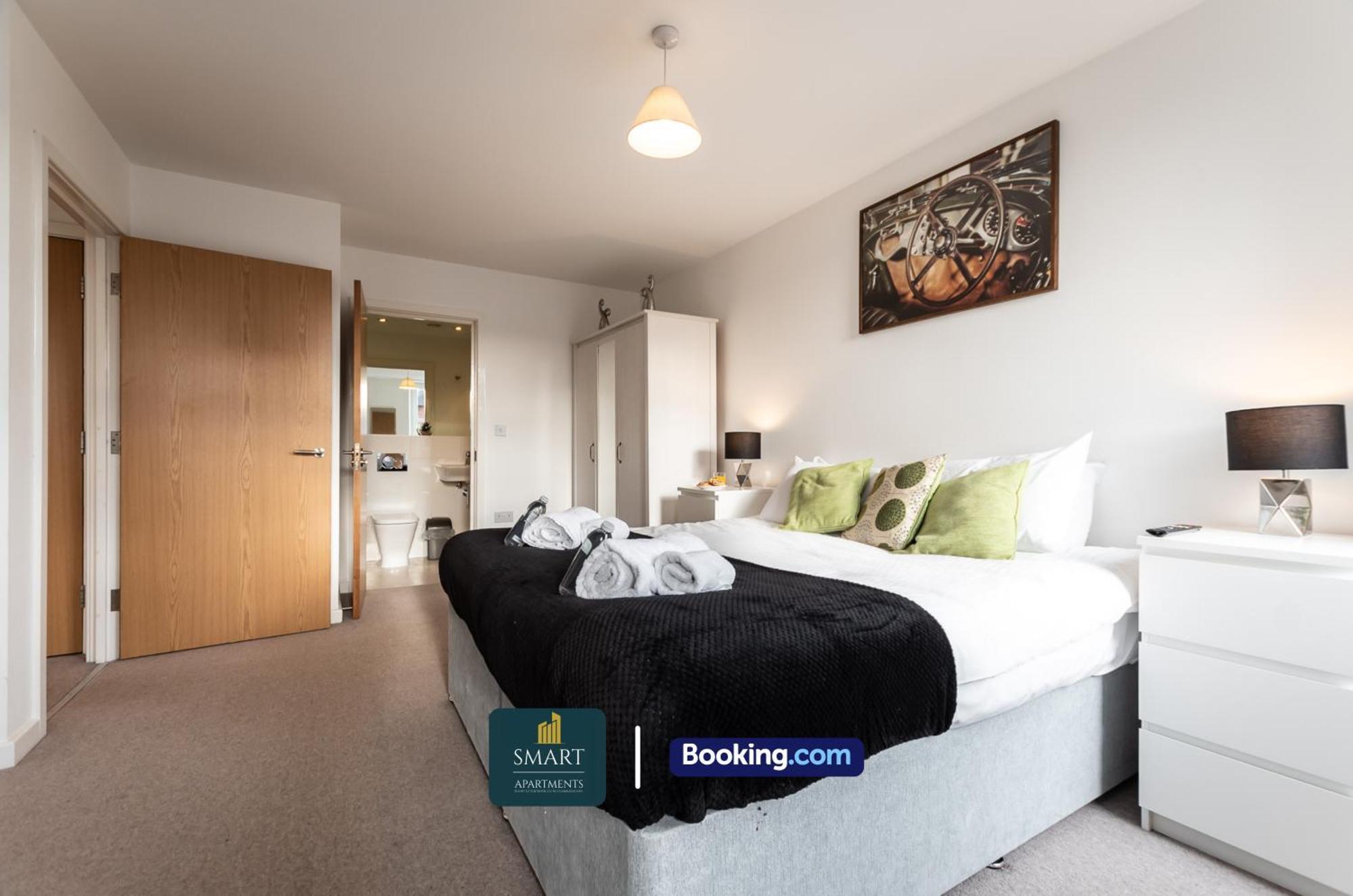 Spacious City Center Apartment By Smart Apartments Short Lets & Serviced Accommodation Apartment Southampton With Free Wifi Eksteriør billede