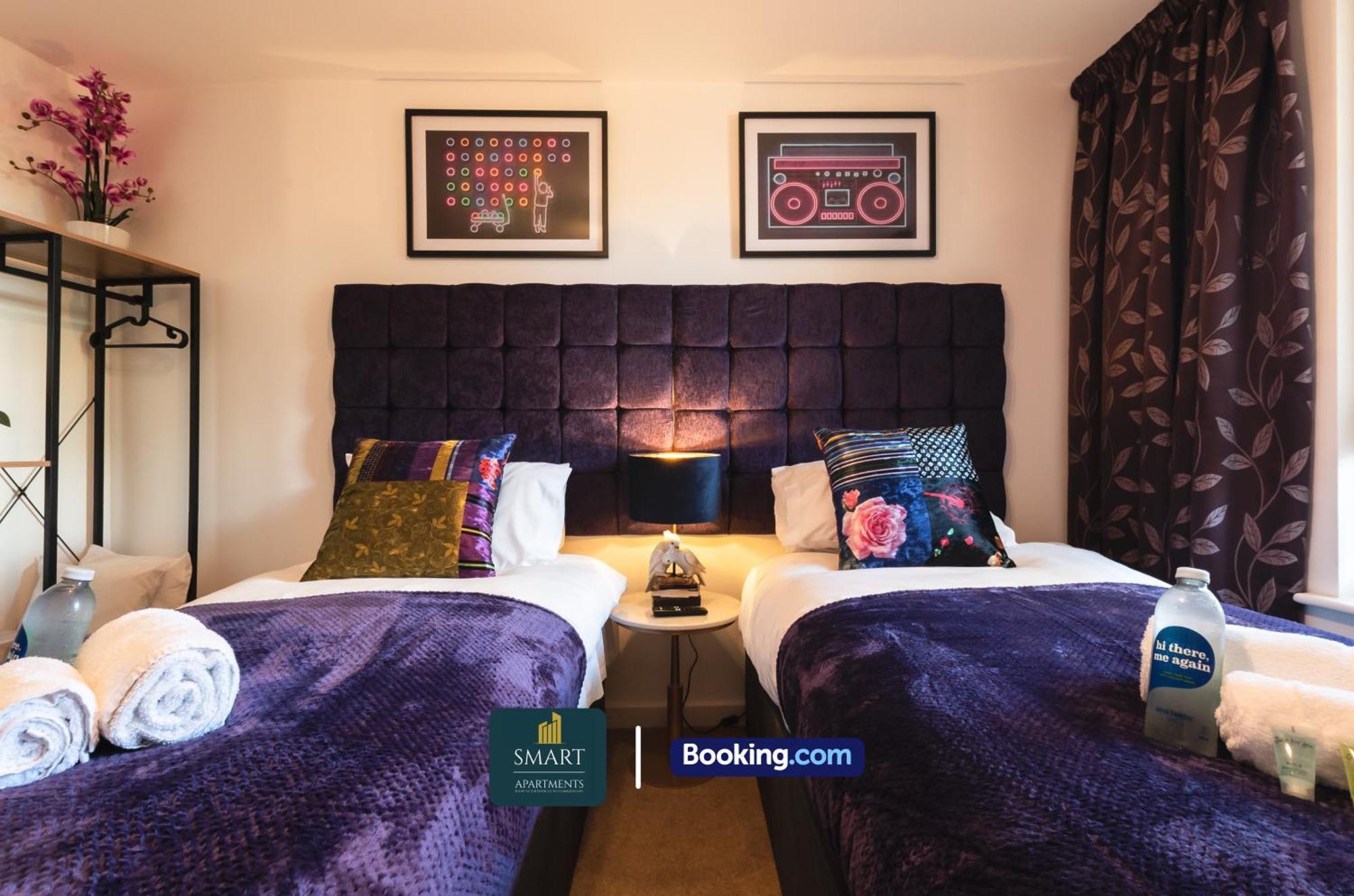 Spacious City Center Apartment By Smart Apartments Short Lets & Serviced Accommodation Apartment Southampton With Free Wifi Eksteriør billede